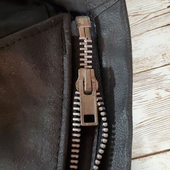 Event Leather Motorcycle Chaps Women's Black‎ Zipper Snaps Lace-Up Back Buckle S - Picture 10 of 16